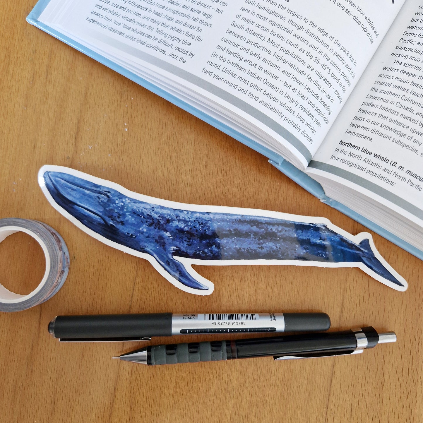 Blue Whale Sticker