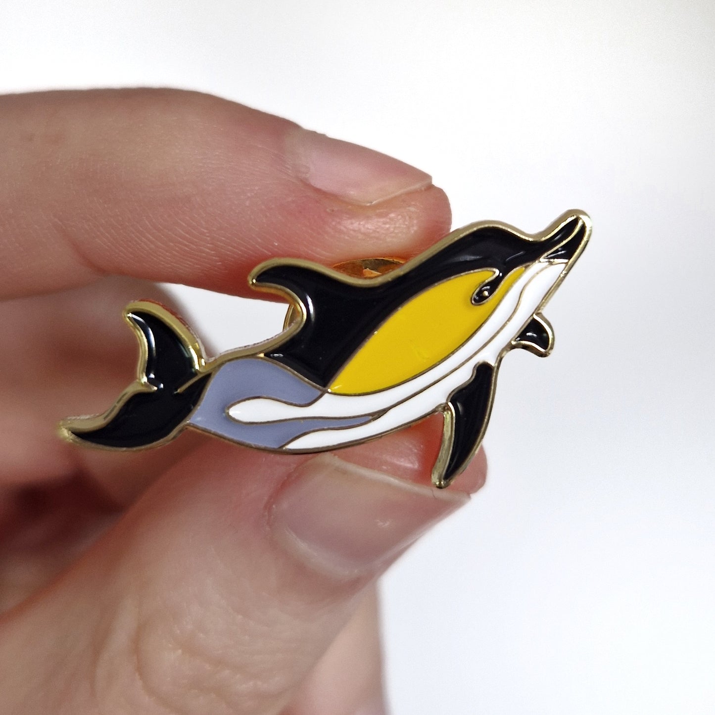 Common Dolphin Soft Enamel Pin