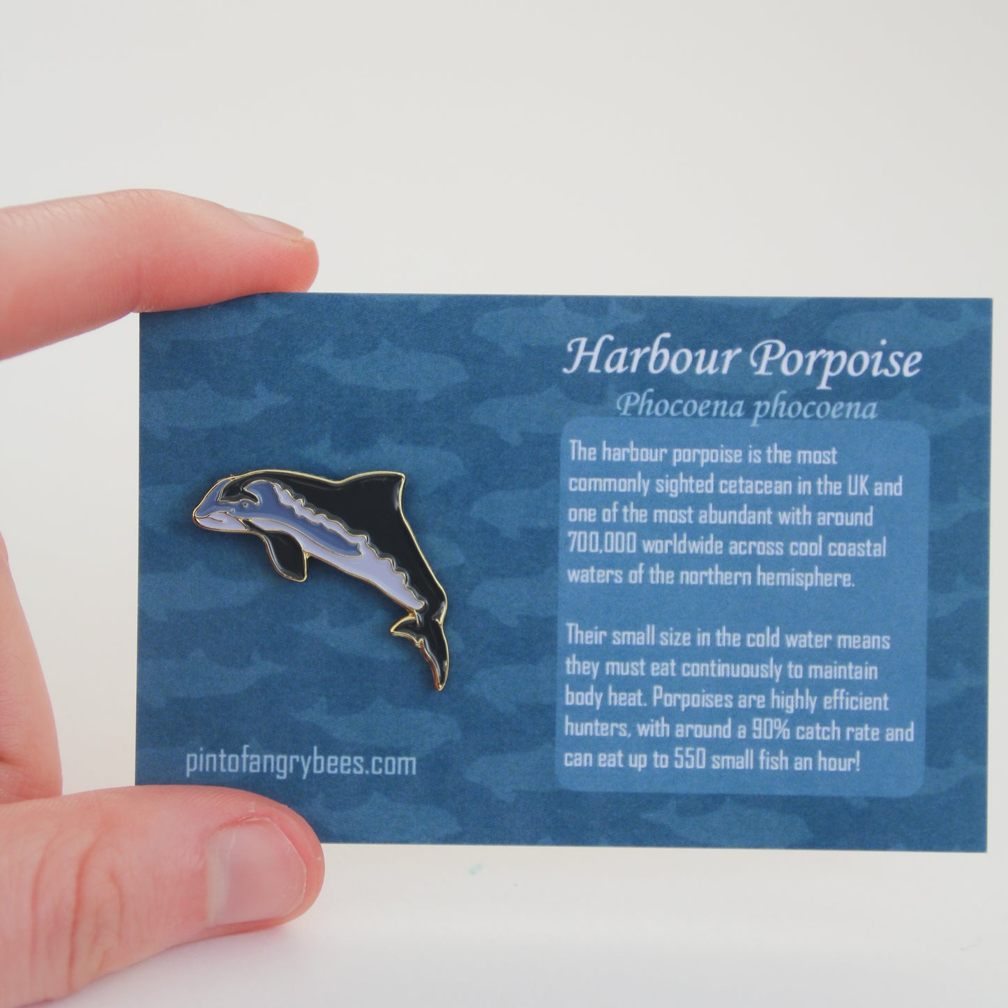 Harbour Porpoise Soft Enamel Pin