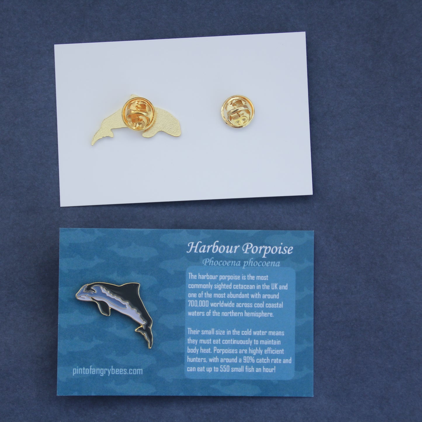 Harbour Porpoise Soft Enamel Pin