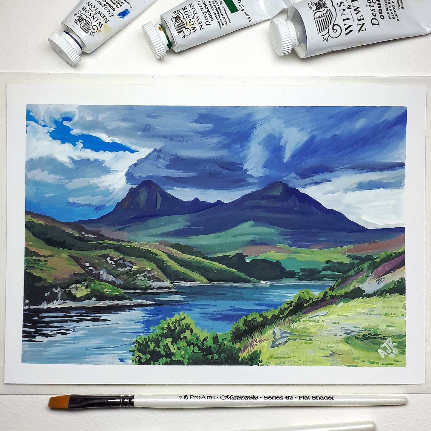 Giclée Prints, Pack of 4 Scottish Landscapes