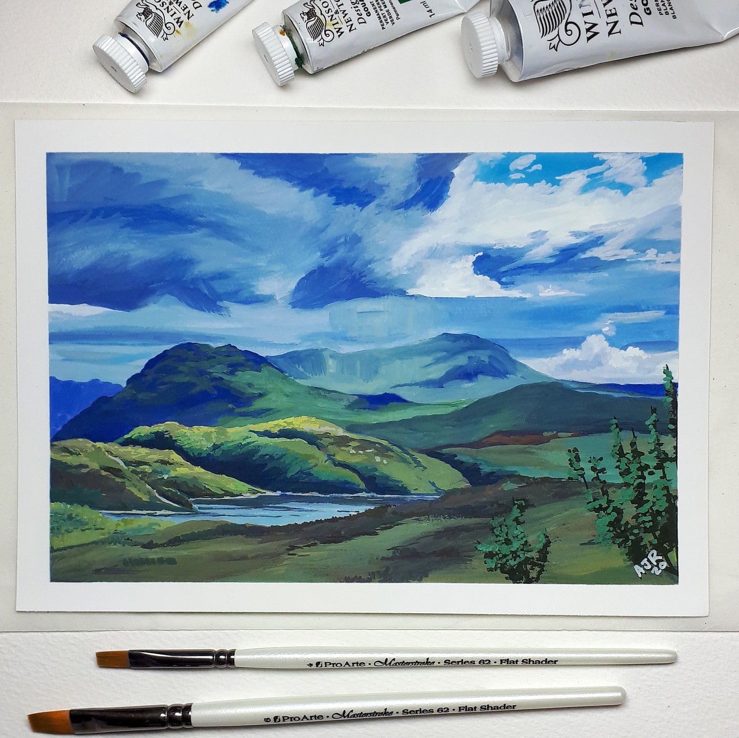 Giclée Prints, Pack of 4 Scottish Landscapes
