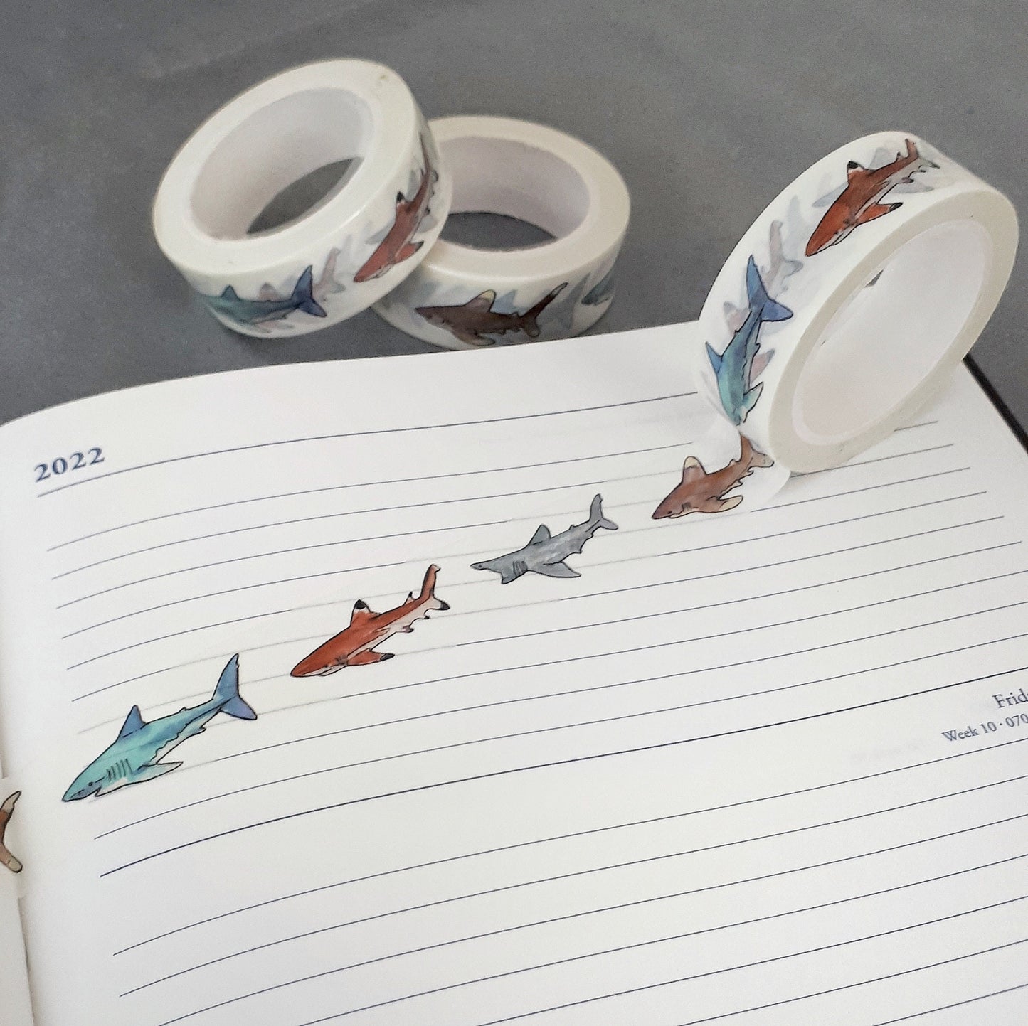 Shark Washi Tape