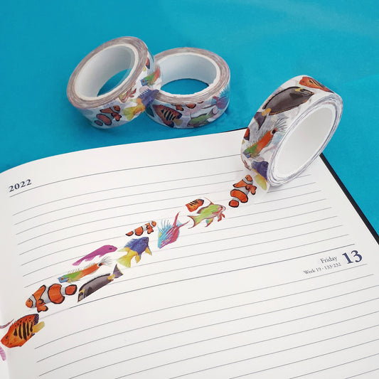 Reef Fish Washi Tape