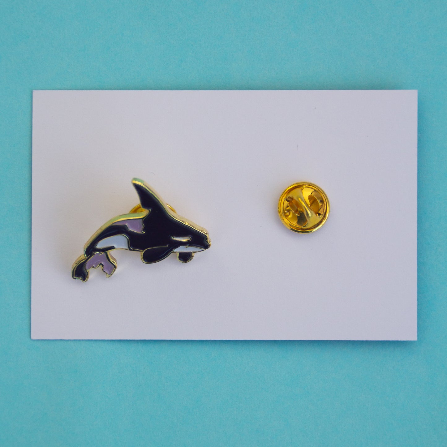 John Coe Killer Whale Soft Enamel Pin