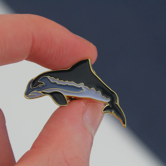 Harbour Porpoise Soft Enamel Pin