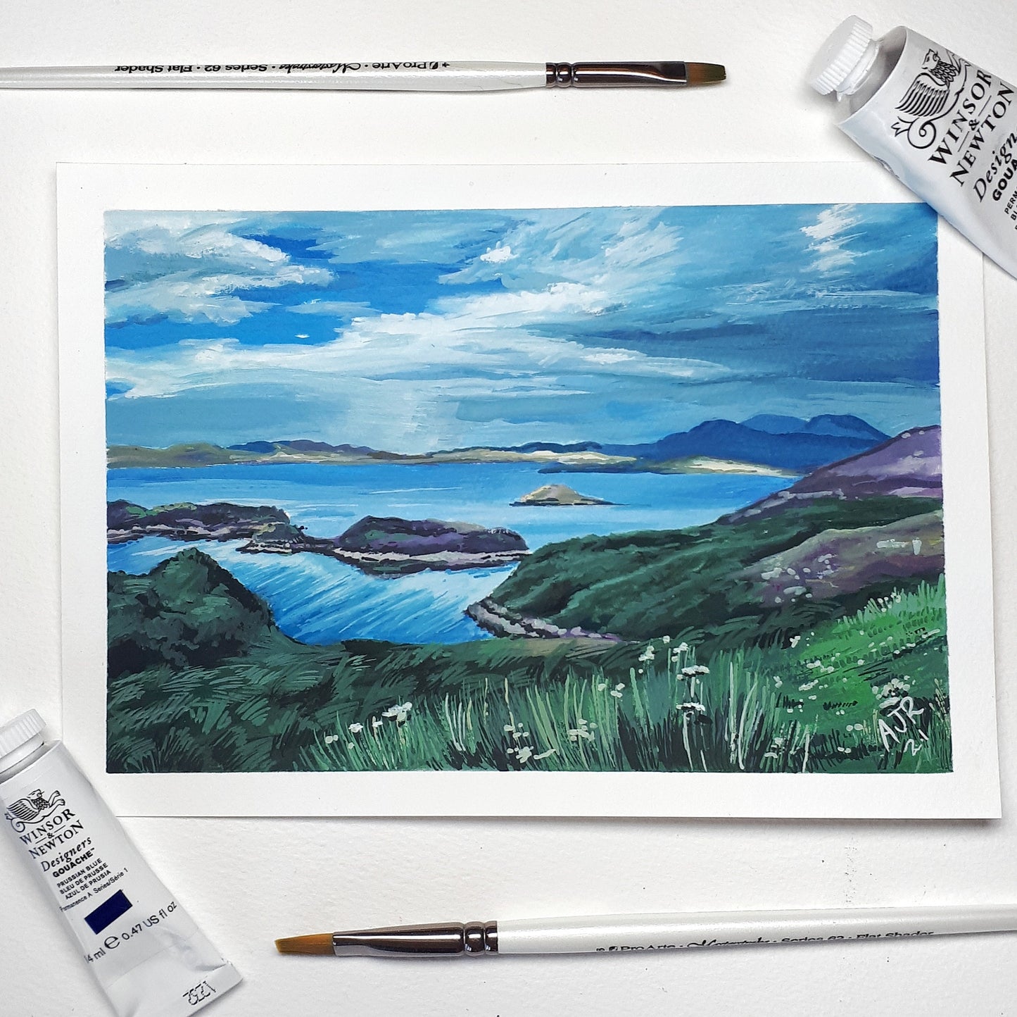 Drumbeg Viewpoint Original Painting