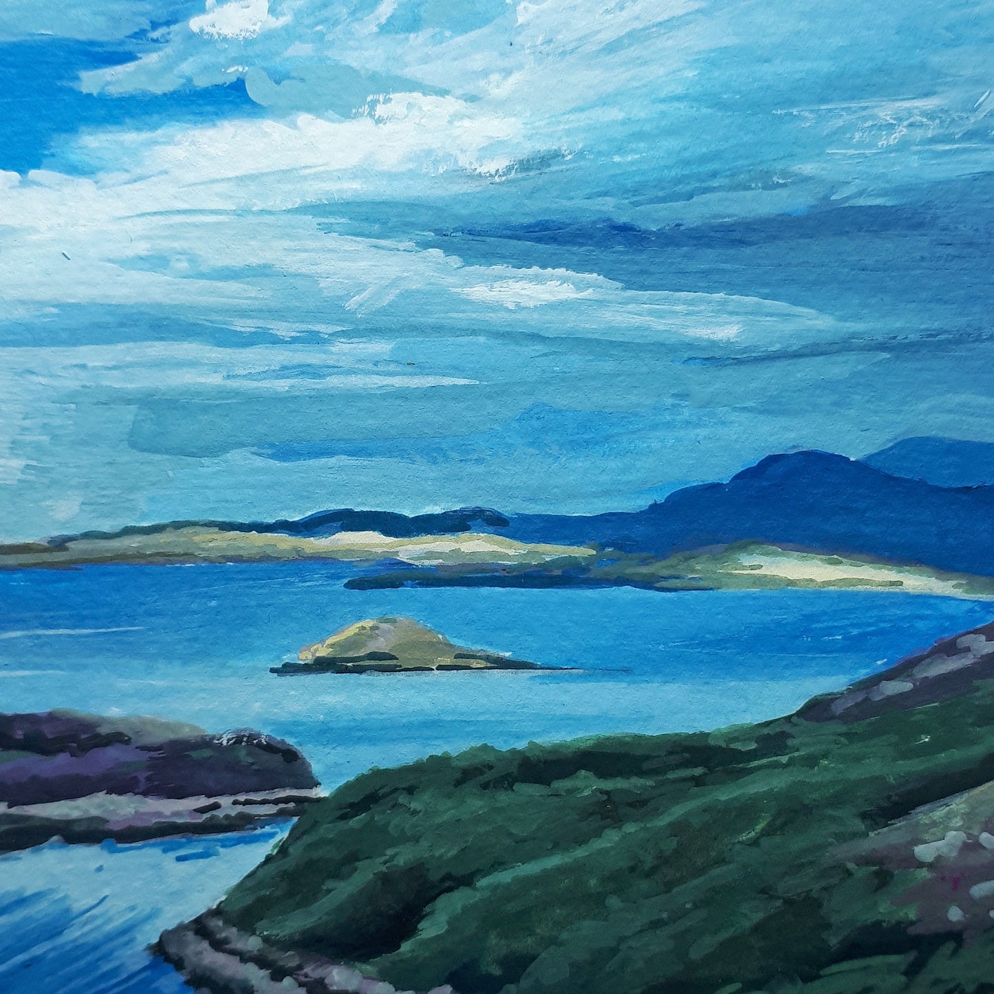 Drumbeg Viewpoint Original Painting