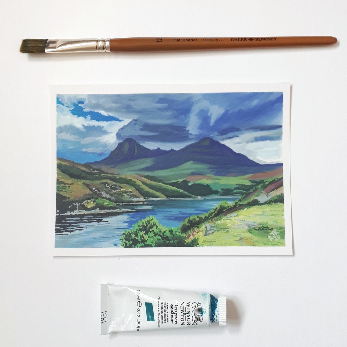 Scottish Mountains A6 Postcards