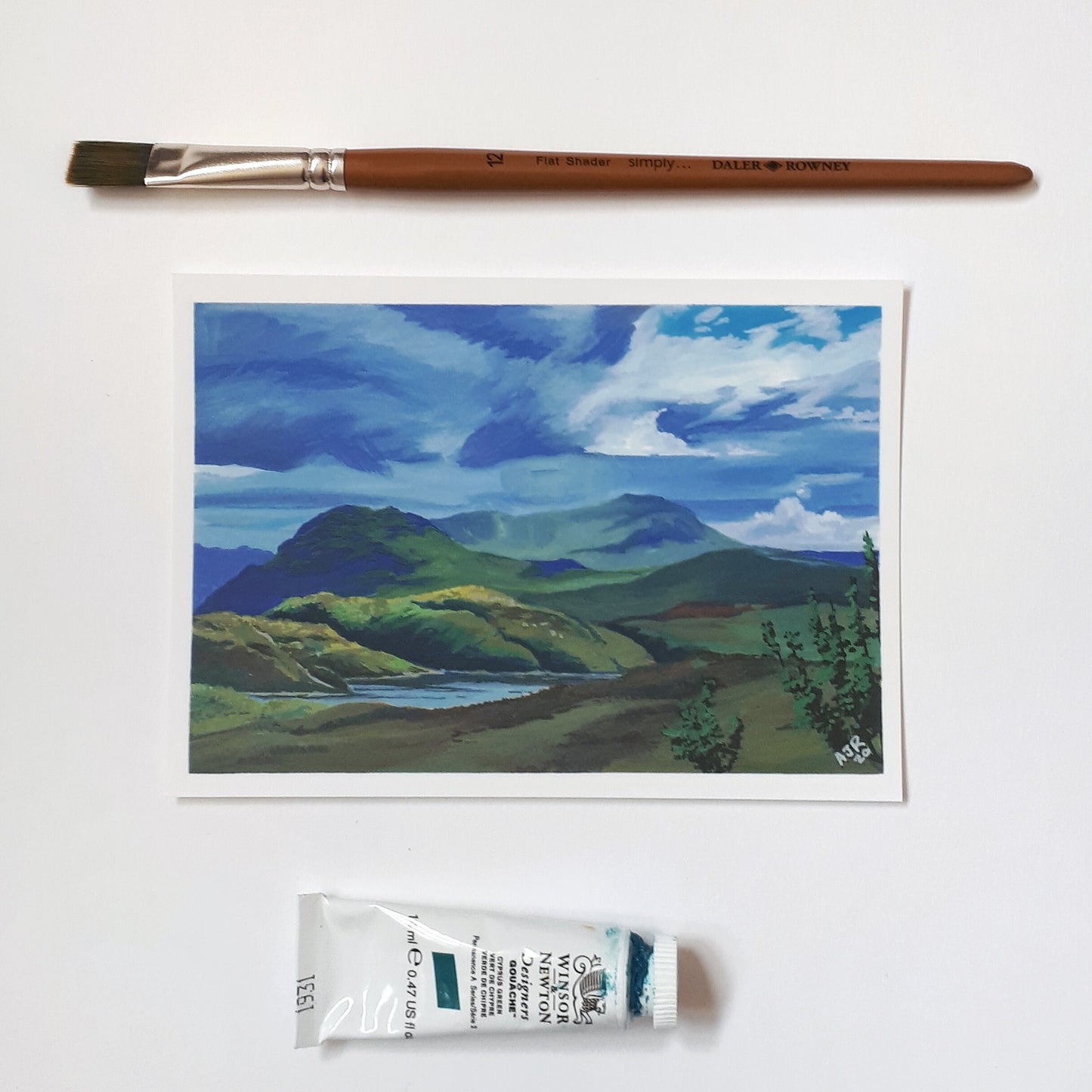 Scottish Mountains A6 Postcards