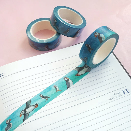 Puffin Washi Tape