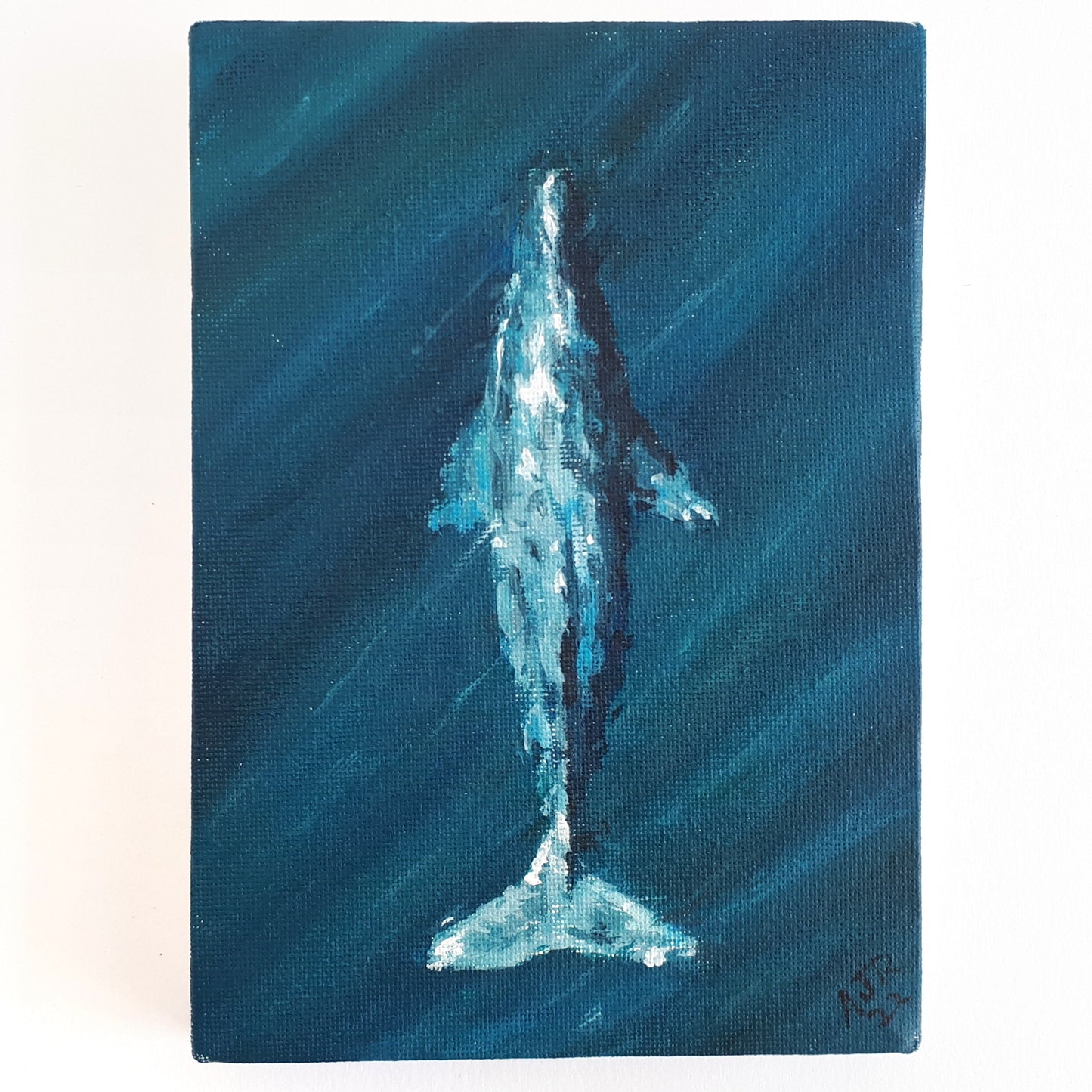 Gray Whale Original Painting